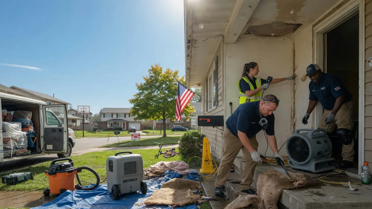 Water Damage Restoration in Bridgewater, ME near me
